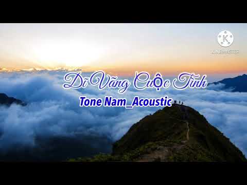karaoke Dĩ Vãng cuộc tình | Acoustic Tone Nam ( beat phương phương thảo)