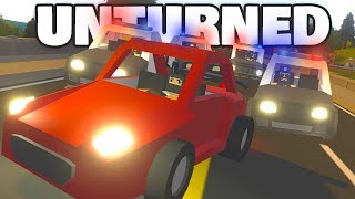 HIGH SPEED POLICE CHASE! (Unturned Life RP #2)