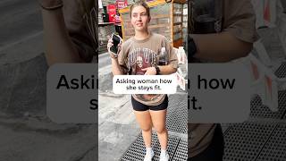 Asking woman how she stays so fit. #girlswholift #workout #fitness #motivation