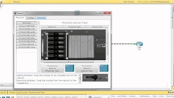 Cisco Switch Cabling in PKT & Configuration w/DHCP Setup by Nicholas Lee Fagan