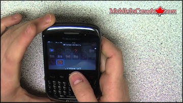 How to enter unlock code on BlackBerry Curve 3G 9300 From Rogers - www.Mobileincanada.com