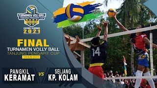 Final Putra - Turnamen Volly Ball Tanjung Pengapit Cup 2021