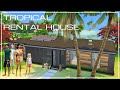 Tropical Rental House║House Tour &amp; Story║The Sims 4