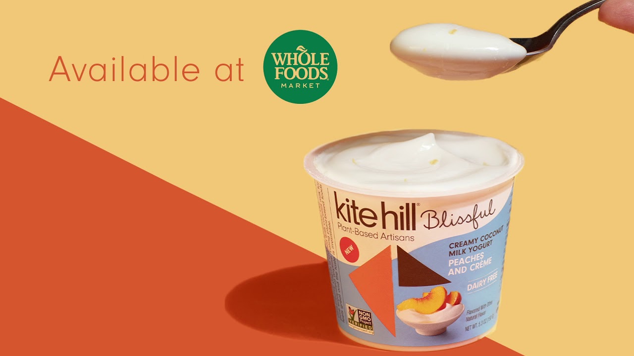 New Kite Hill Coconut Yogurt now available at Whole Foods YouTube