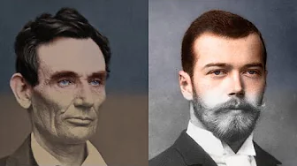 Iconic Historical Figures in Color