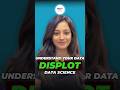Best Data Science Training in Hyderabad | Displot in Data Science | #shorts #met
