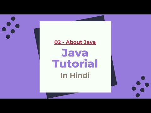 02- About Java: Java tutorial for beginners in Hindi - YouTube