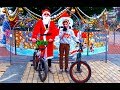 SANTA on BMX/ Поздравление с новым годом