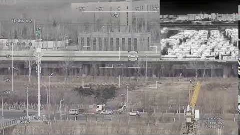 [Gimbals of UAV] Gimbal Camera-Object Tracking in EO Camera in picture in picture display by UnbTek