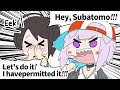Okayu can copy Subaru completely.[Animated Hololive/Eng sub][Nekomata Okayu/Oozora Subaru/SubaOka]
