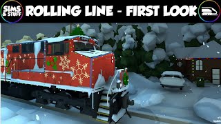 Rolling Line  |  My First Look  |  Having An Amazing Time Playing With Trains