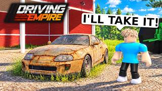 I Got A PROJECT CAR In Driving Empire