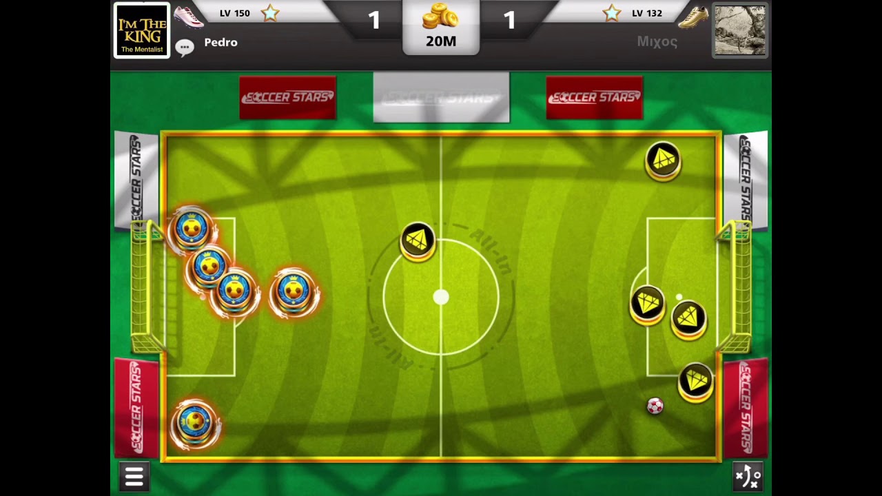 Soccer stars great game all in 20M