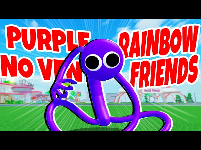 Making PURPLE From RAINBOW FRIENDS a Roblox Account! 