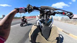 Uk Wheelie Boys Take Over Stockholm Streets