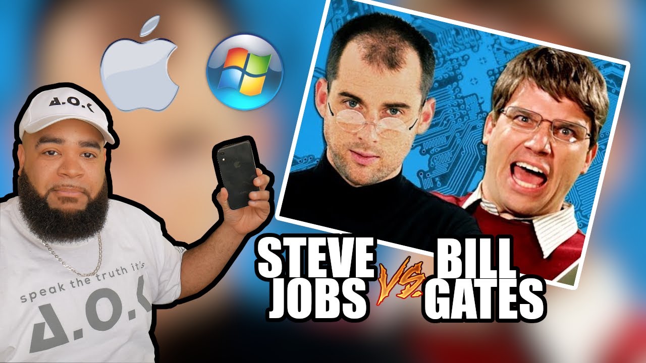 Steve Jobs vs Bill Gates. Epic Rap Battles of History & Behind The