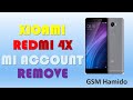 Xiaomi redmi 4x MAG138 Mi account remove 100% Done