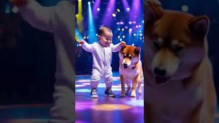 Baby And Dancing Dog Ças