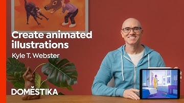 Creating a Compelling Animated Illustration in Adobe Fresco - A course by Kyle T Webster | Domestika