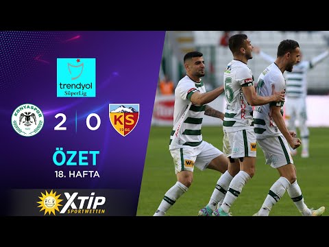 Merkur-Sports | T. Konyaspor (2-0) MH Kayserispor - Highlights/Özet | Trendyol Süper Lig - 2023/24