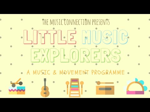 Little Music Explorers: A Music & Movement Programme | The Music Connection Singapore