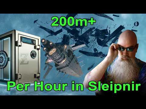 200m+ Per Hour in Sleipnir  - EVE Online 2104