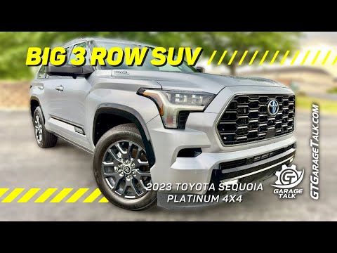 2023 Toyota Sequoia Platinum 4x4: A Hybrid That Is Not Made for MPG?