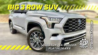 2023 Toyota Sequoia Platinum 4x4: A Hybrid That Is Not Made for MPG?