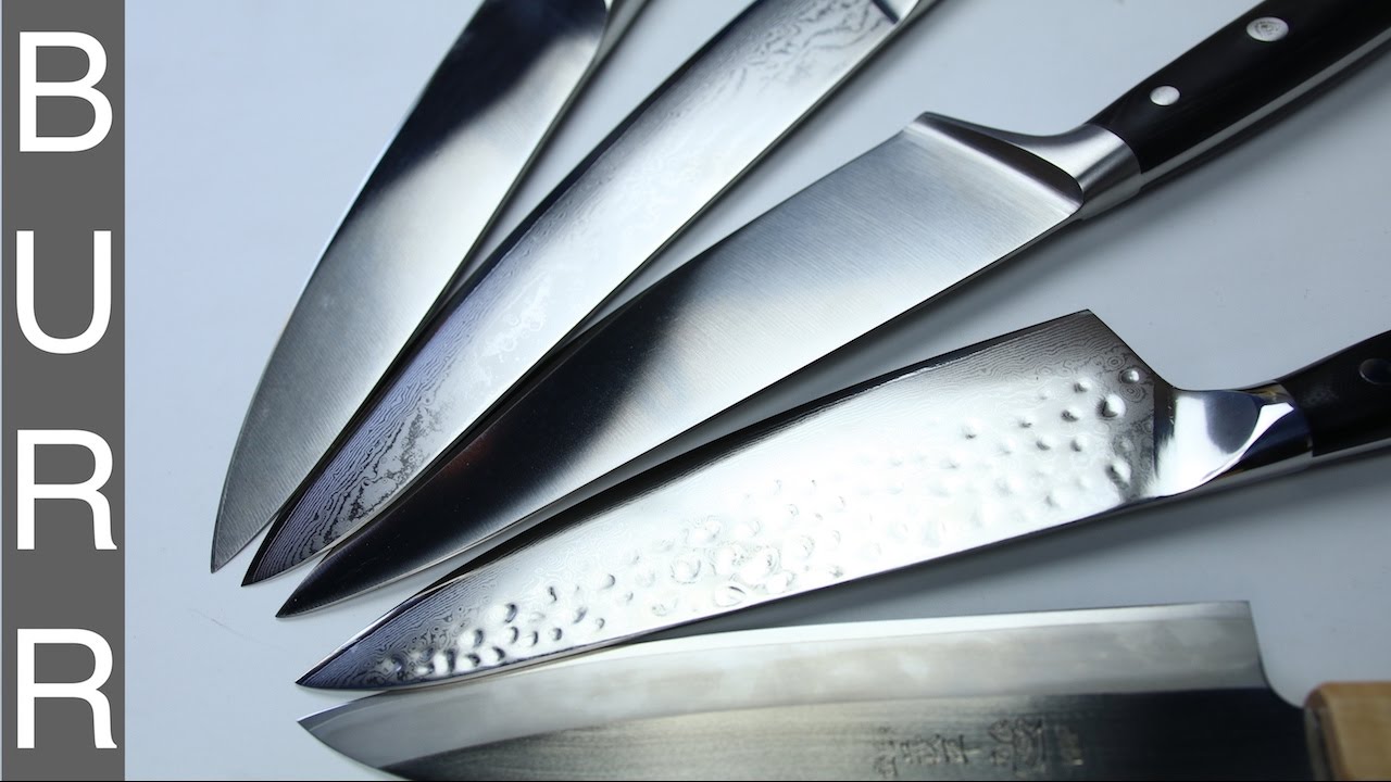 Japanese vs German Knives YouTube