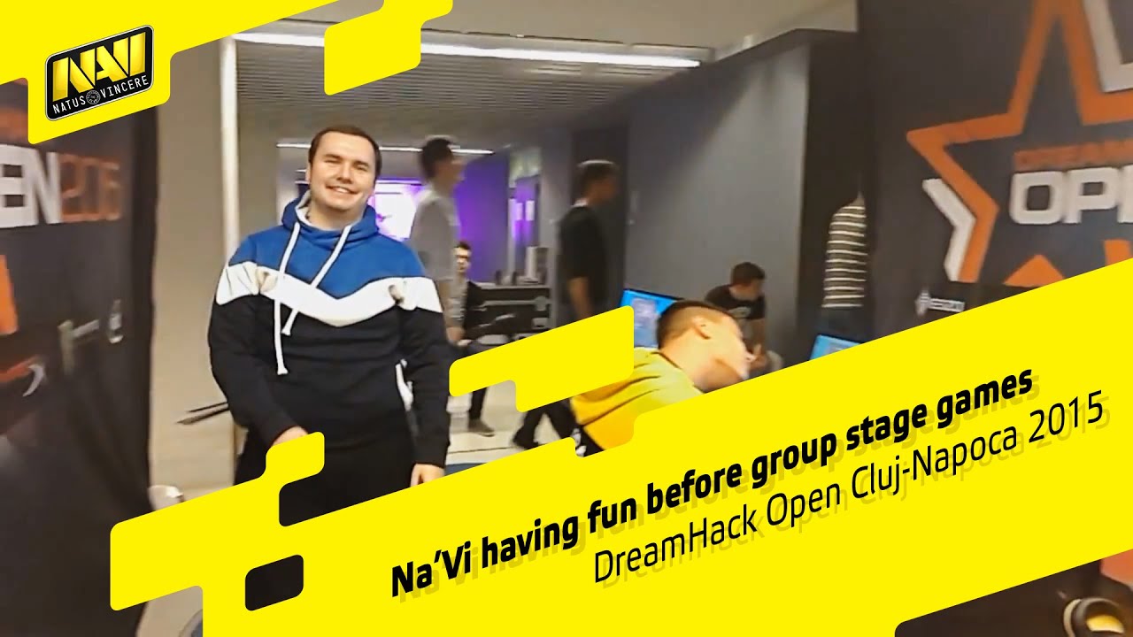 Na’Vi having fun before group stage games @ DreamHack Open Cluj-Napoca 2015 (ENG SUBS)