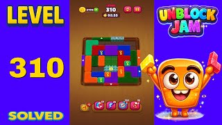 Unblock Jam Level 310 Walkthrough Solution