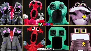 Garten of Banban 7 ALL JUMPSCARES vs MINECRAFT #2