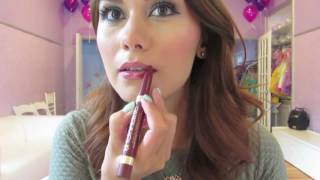 Fall 2013 Makeup Tutorial: Emerald Eyes & Dark Lips