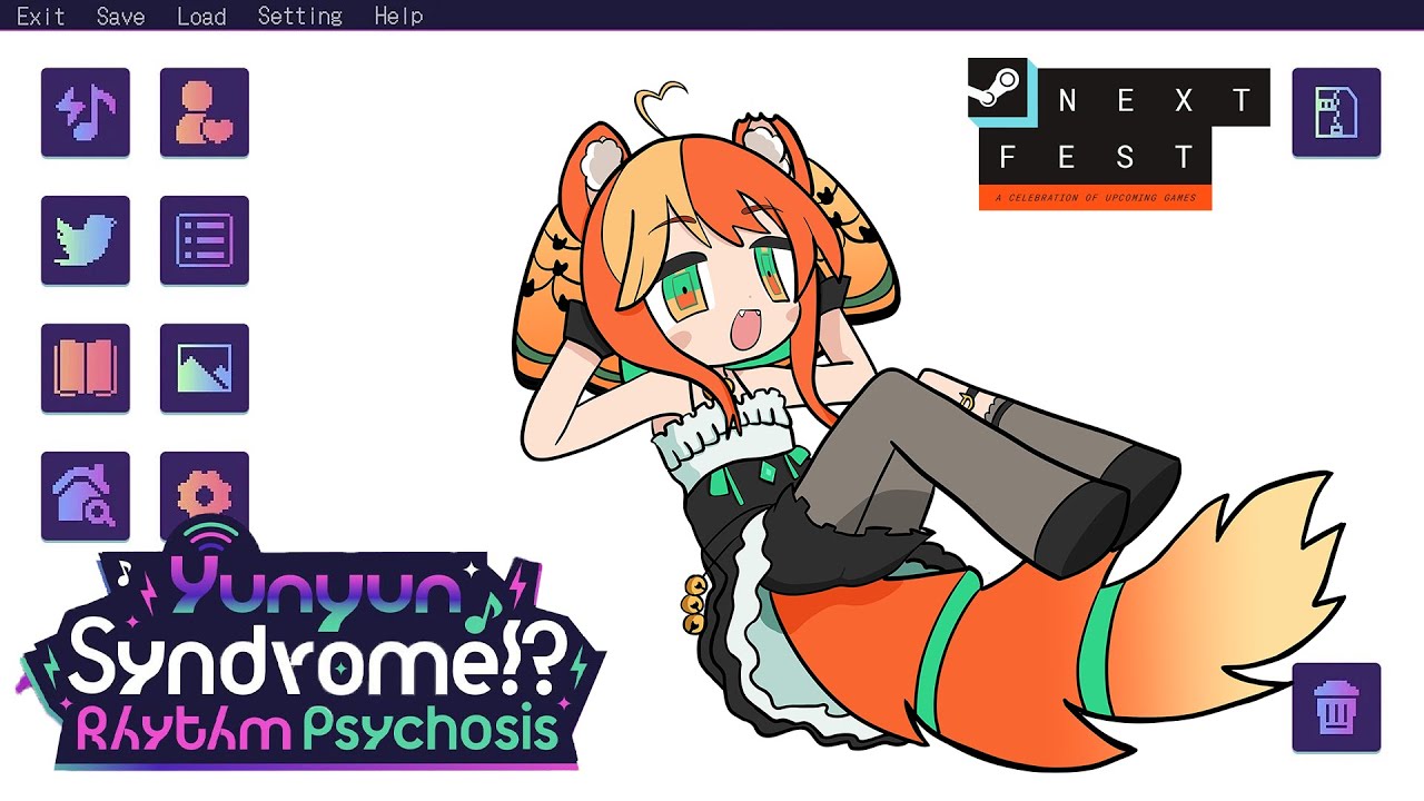 Yunyun Syndrome!? Rhythm Psychosis - Steam Next Fest October 2025