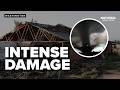 Tornado rips through Oklahoma: Intense damage
