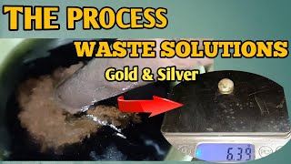 HOW TO RECOVER GOLD FROM WASTE SOLUTIONS | GOLD AND SILVER RECOVERY FROM WASTE SOLUTION by Poor miners 3,022 views 4 months ago 10 minutes, 49 seconds