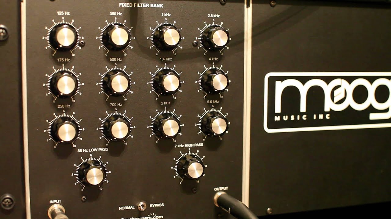 Fixed Filter Bank Demo with White Noise