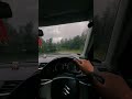 Scenic Mountain Drive in Monsoon | Relaxing POV Car Drive 🚗 #shorts #trending #monsoondiaries