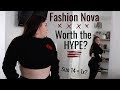 SIZE 14 TRIES FASHION NOVA FOR THE FIRST TIME