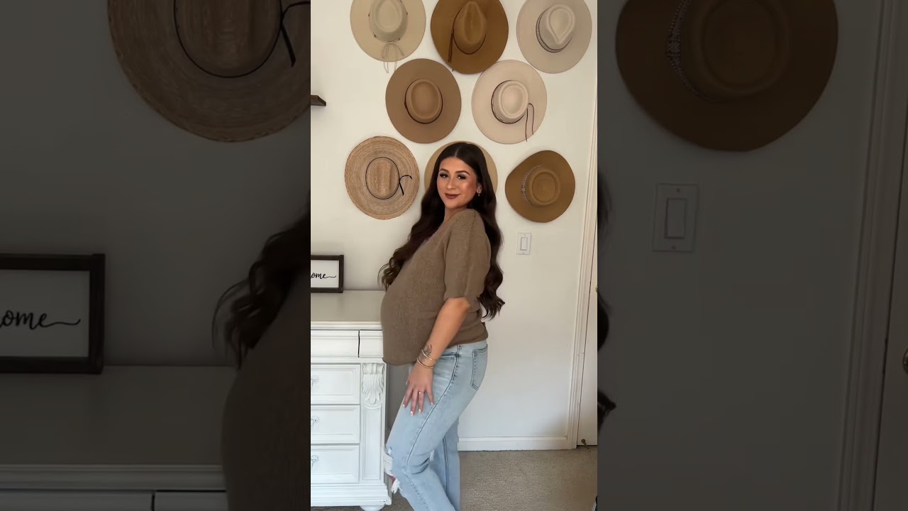 Light Blue Distressed Maternity Jeans – Stylish & Comfy! 