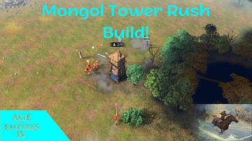 AoE4 | Mongol Build Order: The OP Tower Rush Build Order Explained!