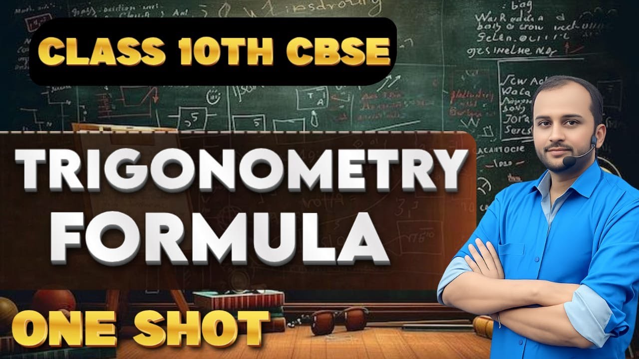 class10th ||one shot||All trigonometry formulas| by  R kumar