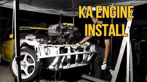 INSTALLING A KA24DE 240SX