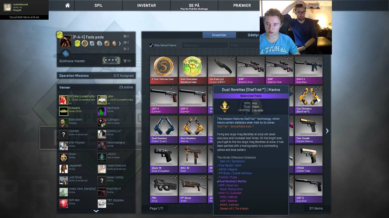 Peters kæmpe kasse åbning i CS GO. Ep. 3 - YouTube
