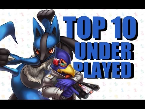 Top 10 Underplayed Characters - Super Smash Bros For Wii U/3DS