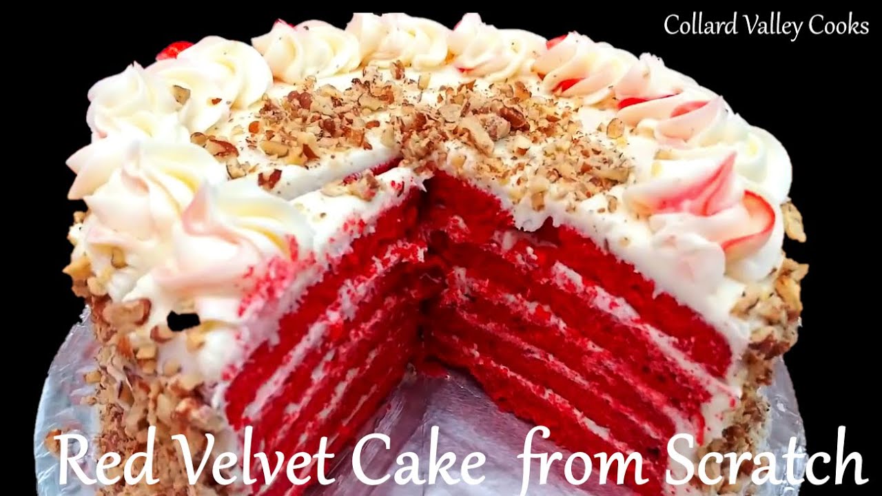 Southern Red Velvet Cake (The BEST) - Cooked by Julie