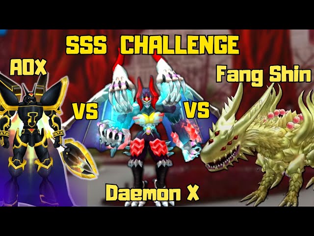 Fang Shin VS Vikaralhamon DG - Digimon Masters Online 