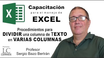Procedimientos para dividir TEXTO EN COLUMNAS