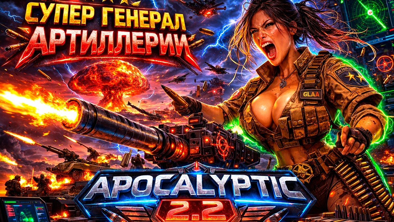 ЭТО СУПЕР ГЕНЕРАЛ АРТИЛЛЕРИИ: НОВЫЙ АПОКАЛИПТИК 2.2 GENERALS