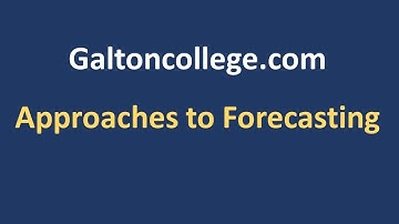 Approaches to Forecasting